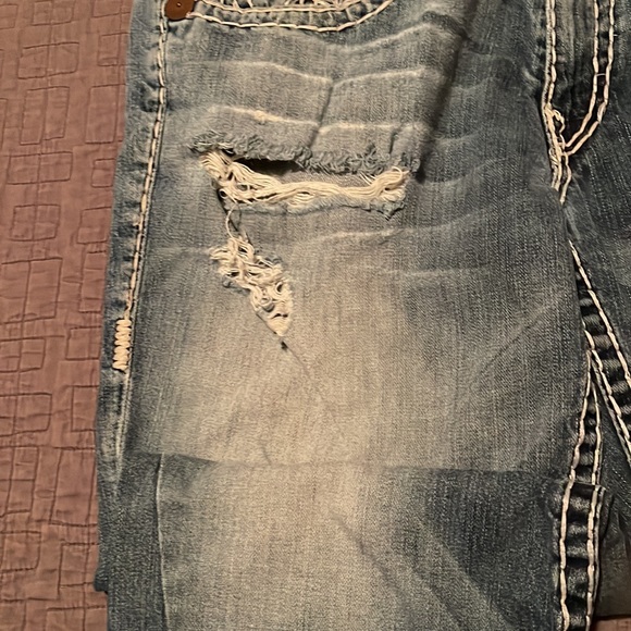 👖Vintage True Religion men's bleu jeans Size 38. - Picture 12 of 14